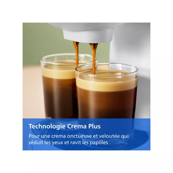 Machine à café Senseo Vibe Blanc - Philips CSA225/51