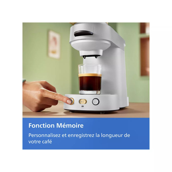 Machine à café Senseo Vibe Blanc - Philips CSA225/51