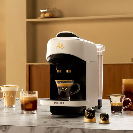 Machine à café L'Or Barista Absolu Blanc - Philips LM9512/00