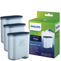 Filtre à Eau PHILIPS CA6903/10 Aquaclean et SAECO - 3 cartouches filtrantes