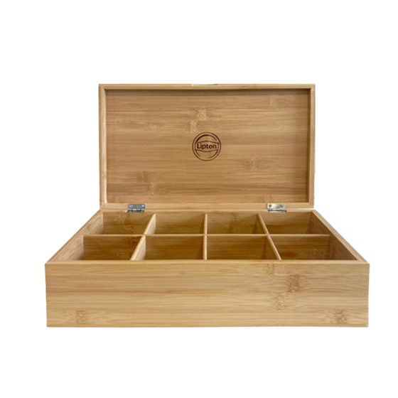 Pack découverte Lipton exclusive Sélection + 1 coffret bois OFFERT - 8 boites - 200 sachets