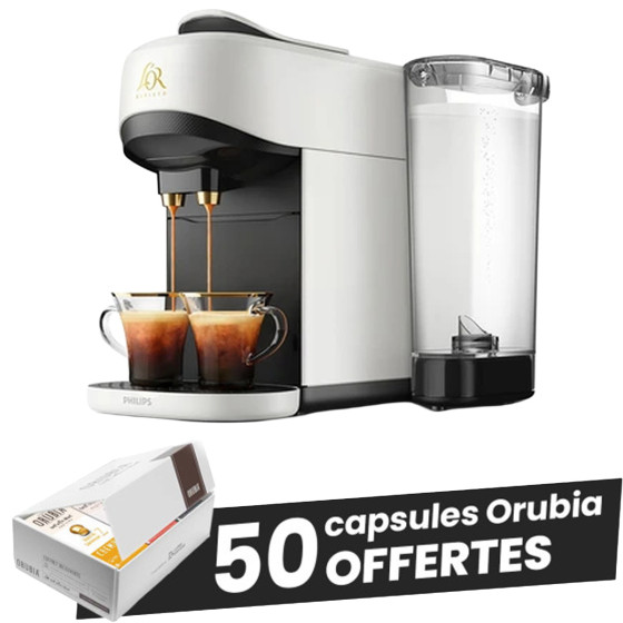 Machine à café L'Or Barista Absolu Blanc - Philips LM9512/00