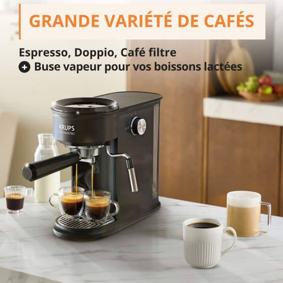 KRUPS Mini Maestro Machine Expresso XP3508E0 Noir