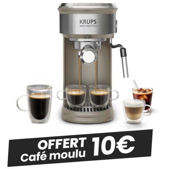 Krups Mini Maestro Machine Expresso XP350AE0 Beige