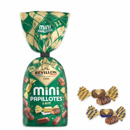 15 Sachets de mini papillotes Révillon Chocolat au lait - 1,65 Kg
