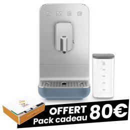 SMEG Machine automatique Système lait Bleu Orage - BCC13SBMEU