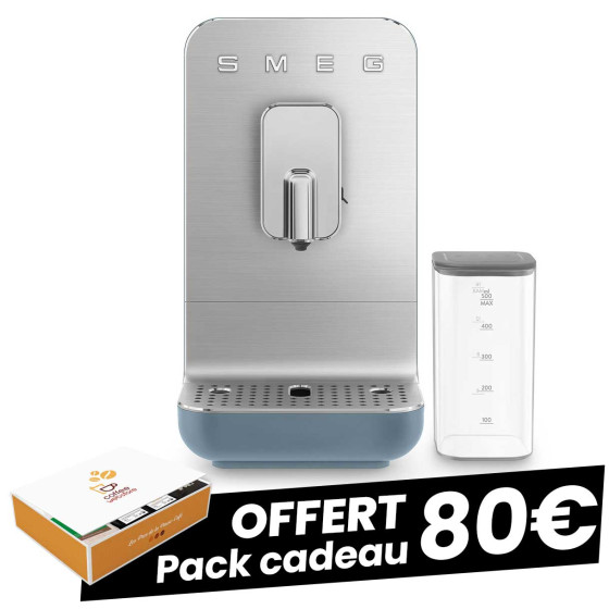 SMEG Machine automatique Système lait Bleu Orage - BCC13SBMEU