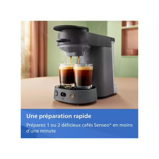 Machine à café Senseo Vibe Noir - Philips CSA225/61