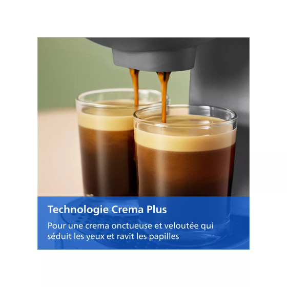 Machine à café Senseo Vibe Noir - Philips CSA225/61