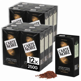 Café Moulu Carte Noire Classique - 12 paquets - 3 Kg