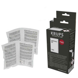 Krups Détartrants poudre F054001B - 2 Boîtes - 4 Sachets