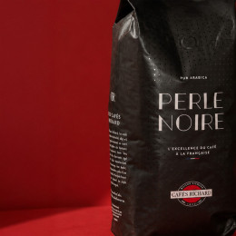 Café en Grains Cafés Richard Perle Noire - 1 Kg