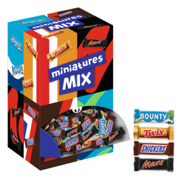 296 Chocolats assortis Célébrations - Boîte distributrice - 3 Kg