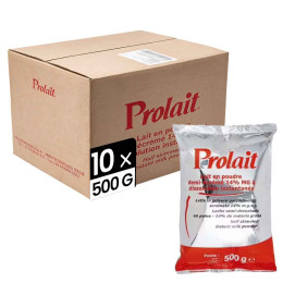 Lait en poudre Demi-Écrémé 14% MG Prolait pour Distributeur Automatique - 10 paquets - 5 Kg