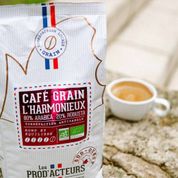 Café en Grains Bio Prod' Acteurs L'Harmonieux - 5 paquets - 5 Kg