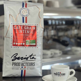 Café en Grains Bio Prod' Acteurs L'Intense - 1 Kg