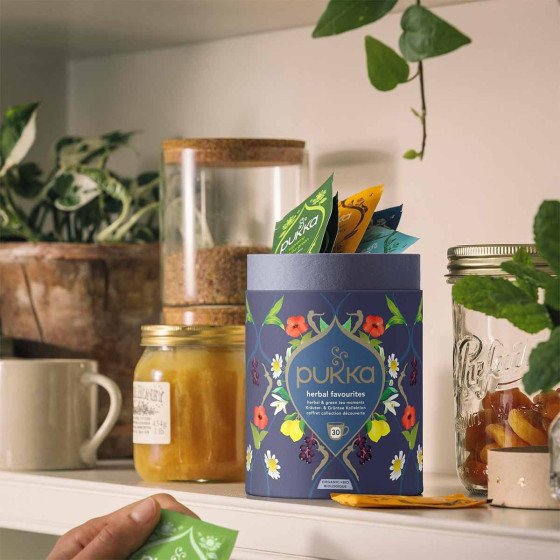 Coffret de Thés et Infusions Bio Pukka 5 variétés - 30 sachets