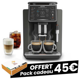 Krups Sensation Hot & Cold EA913HE0 Charbon