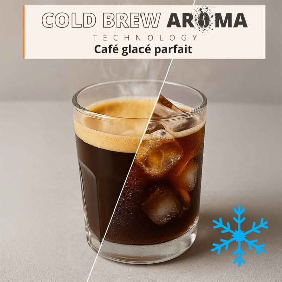 Krups Sensation Hot & Cold EA913HE0 Charbon