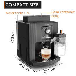Krups Serenity Milk EA402HE0 Noir