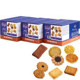 Assortiment de biscuits Palermo Royal - 3 cartons -  360 biscuits emballés individuellement