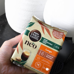 Dosettes Nescafé Dolce Gusto NEO Lungo - 1 boîte - 12 boissons