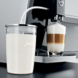 Récipient à lait en verre 0.5L pour machine à café Jura