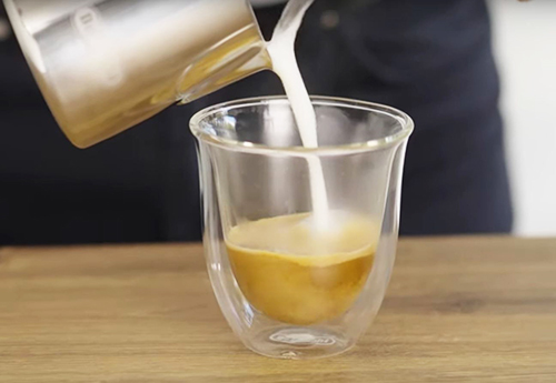 mousse de lait cappuccino