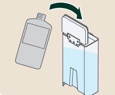 préparation solution détartrage coffeeb