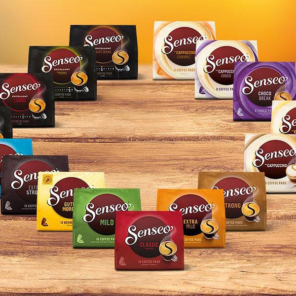 gamme de dosettes senseo et compatibles