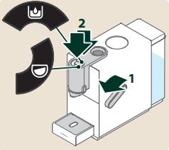 mode détartrage cafetière coffeeb