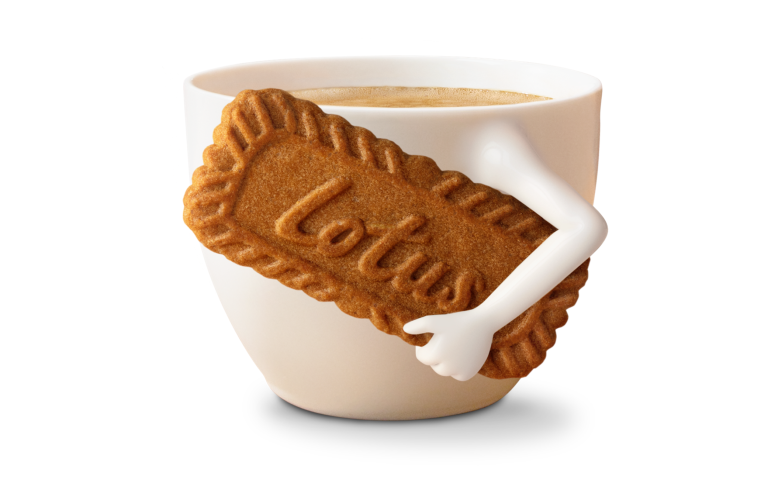 café servi avec biscuit speculoos 