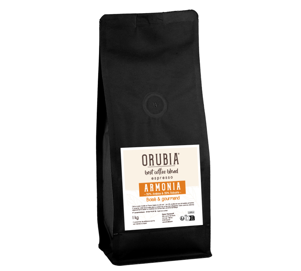 café en grains orubia armonia 1kg