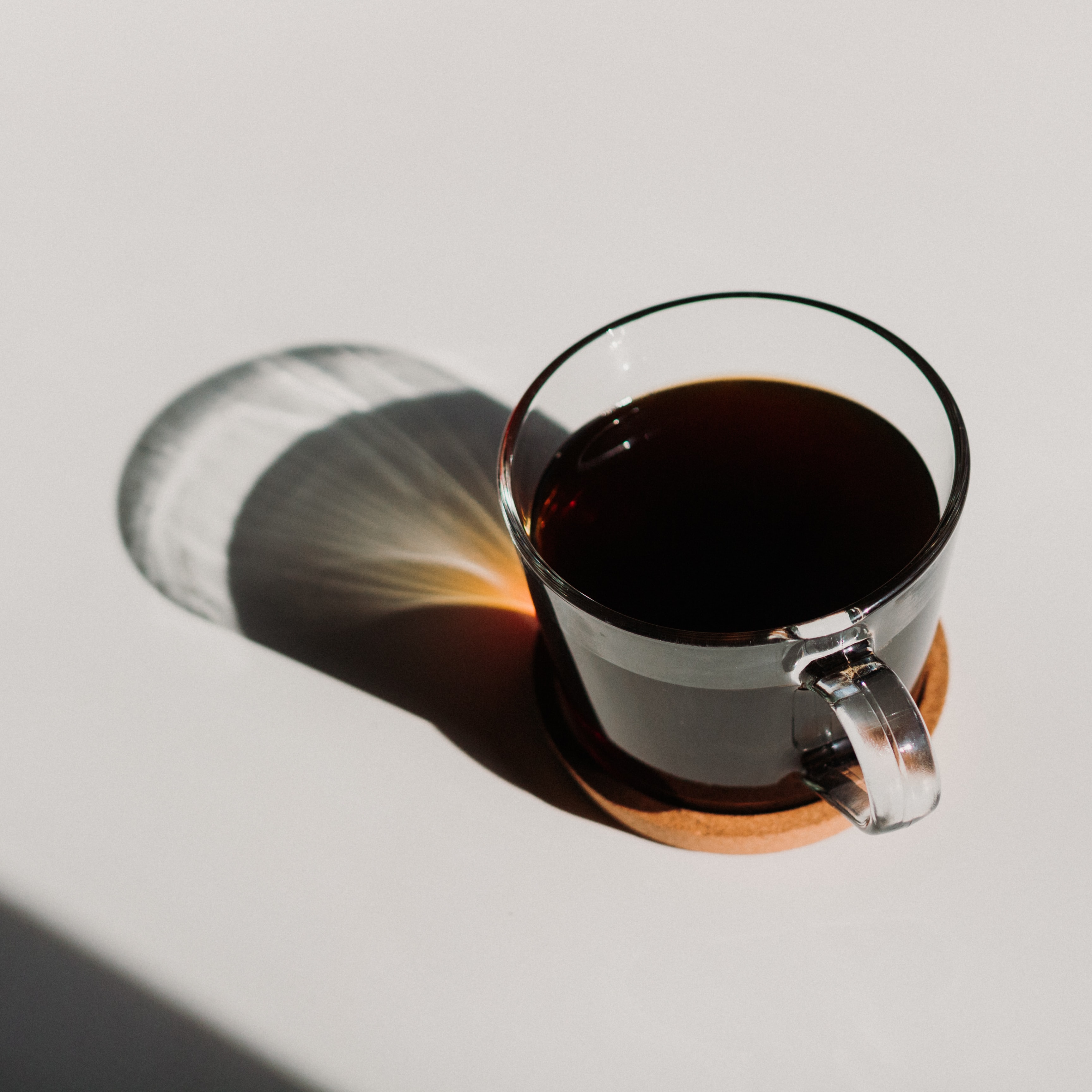 verre de café moulu