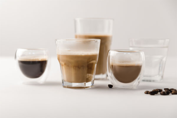 type de café dans machine à café au travail