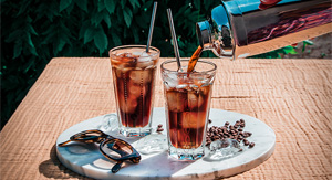 préparation café glacé à la maison
