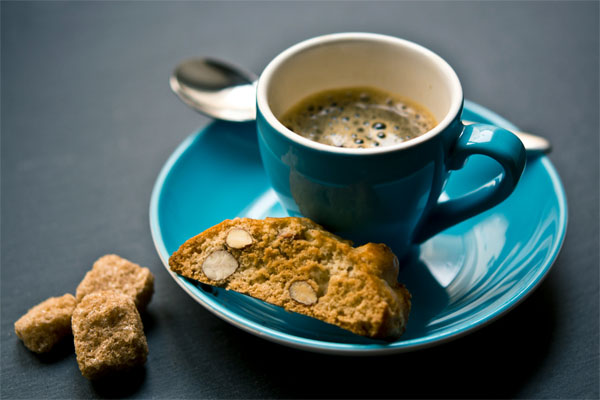tasse de café sucré