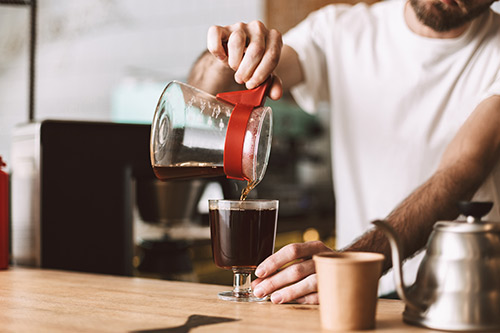utilisation cafetière filtre