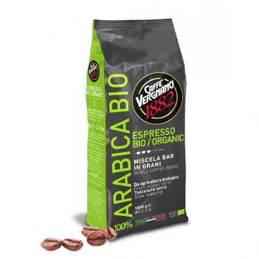 Café en grains bio caffe vergnano