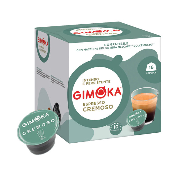 capsule dolce gusto compatible gimoka espresso cremoso