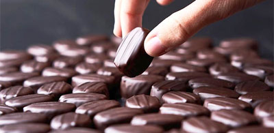 chocolat pour bord de tasse café