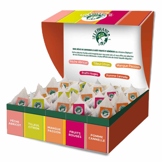 coffret découverte tisanes éléphant