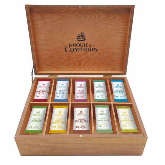 coffret thé infusion comptoirs richard fête des pères