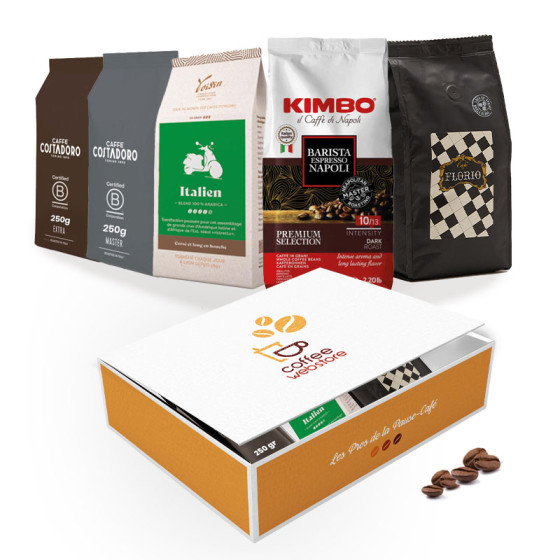 coffrets de café en grains