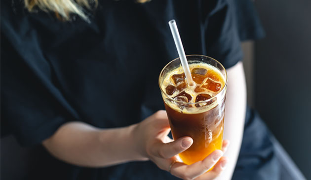 cold brew réalisé avec la delonghi eletta ultra