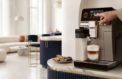 préparation boissons froides avec delonghi eletta ultra