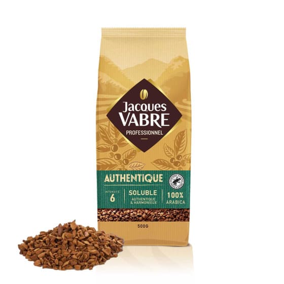 café soluble jacques vabre authentique arabica