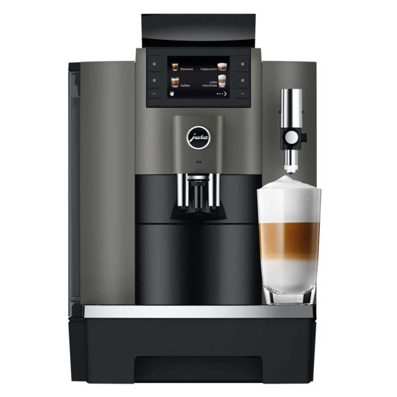 machine à café jura w8 dark inox ea pour bureau