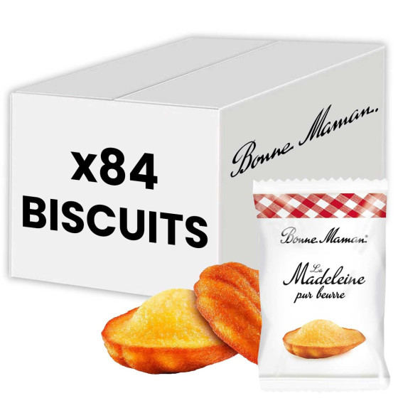 carton madeleines bonne maman