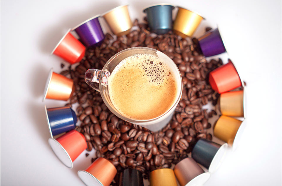 capsules de café en gros conditionnement